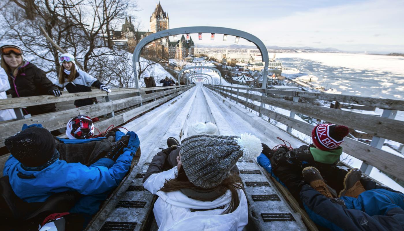 Glissades de la terrasse Dufferin