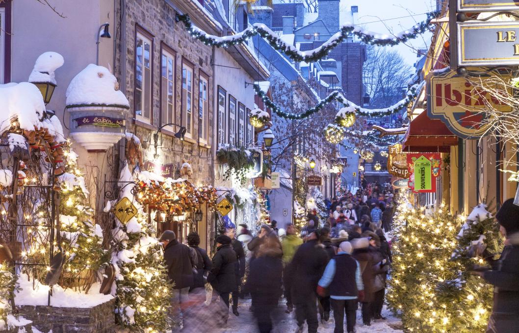 Christmas Shopping Visit Québec City