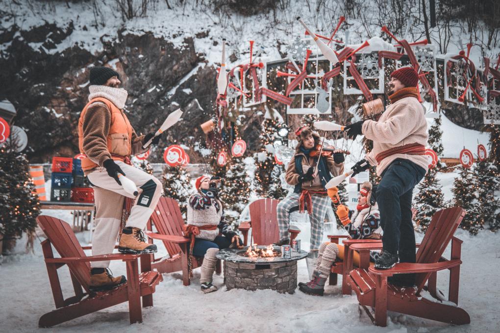 Le Petit-Champlain pendant le Carnaval