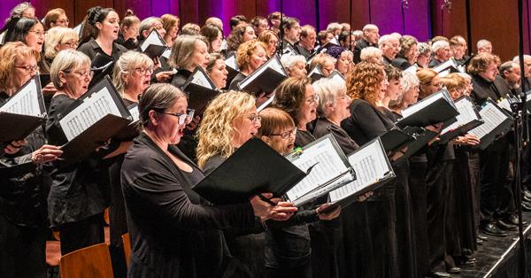 Prestation du Chœur de l’Orchestre symphonique de Québec 