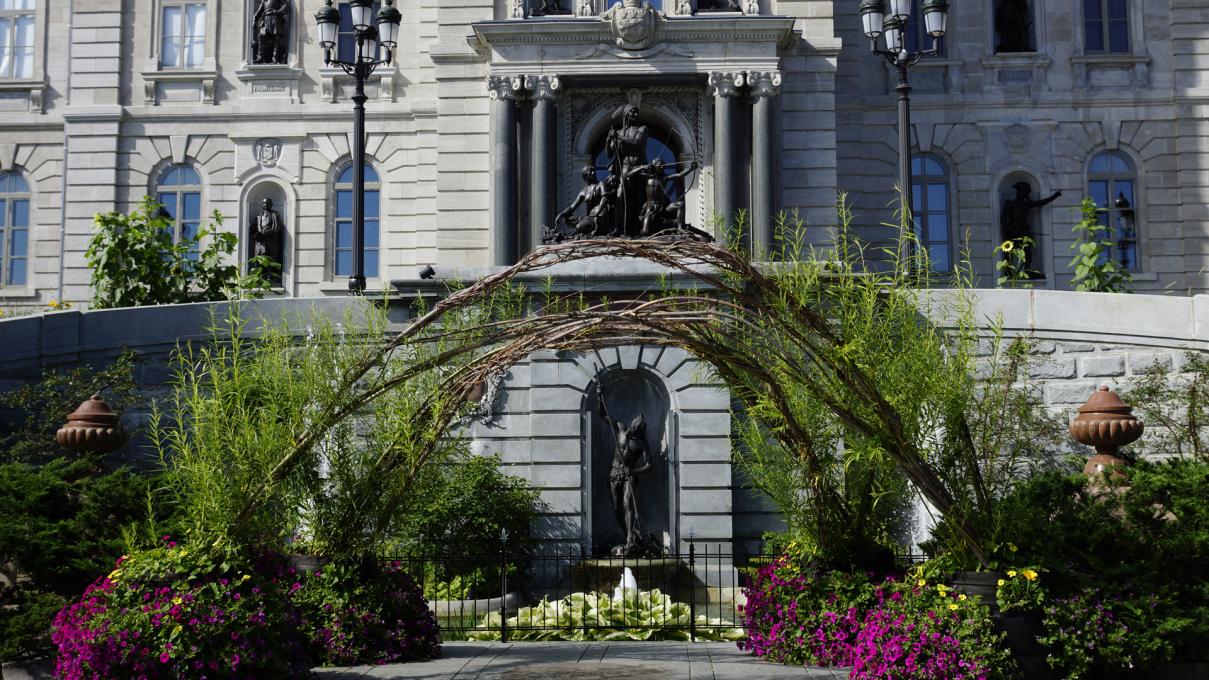 Fontaine de L'Hôtel du Parlement