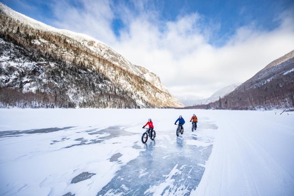 Fatbike dans Charlevoix