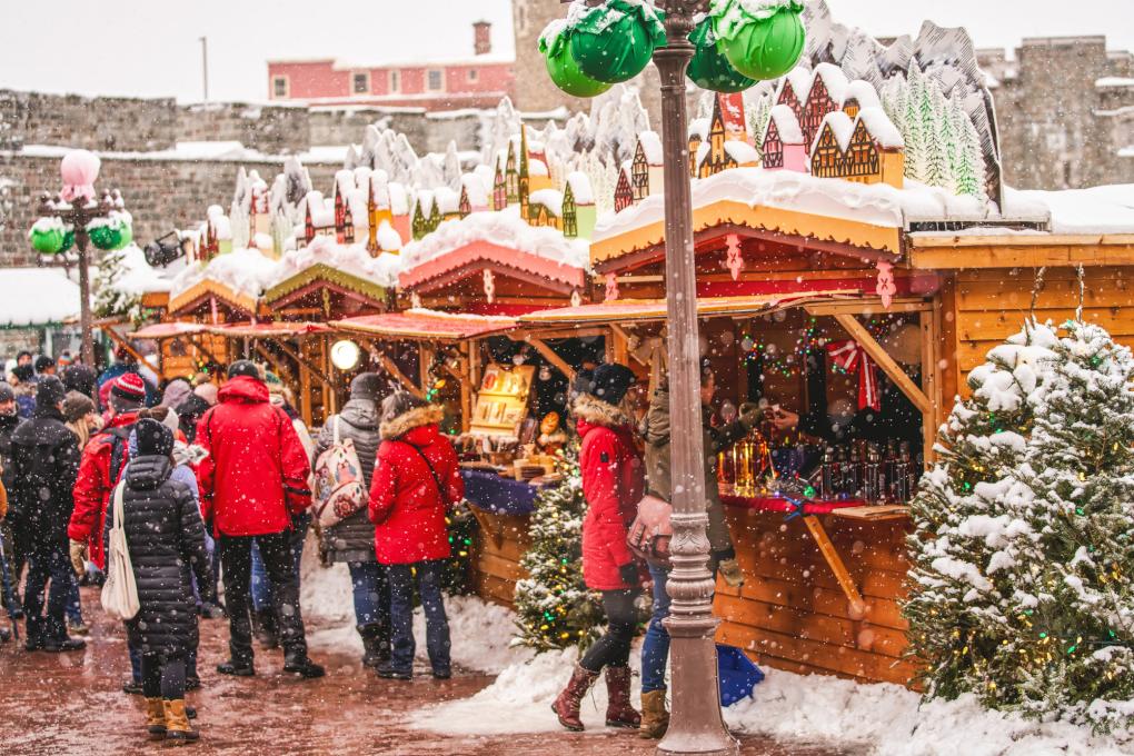 Marché allemand place d'Youville