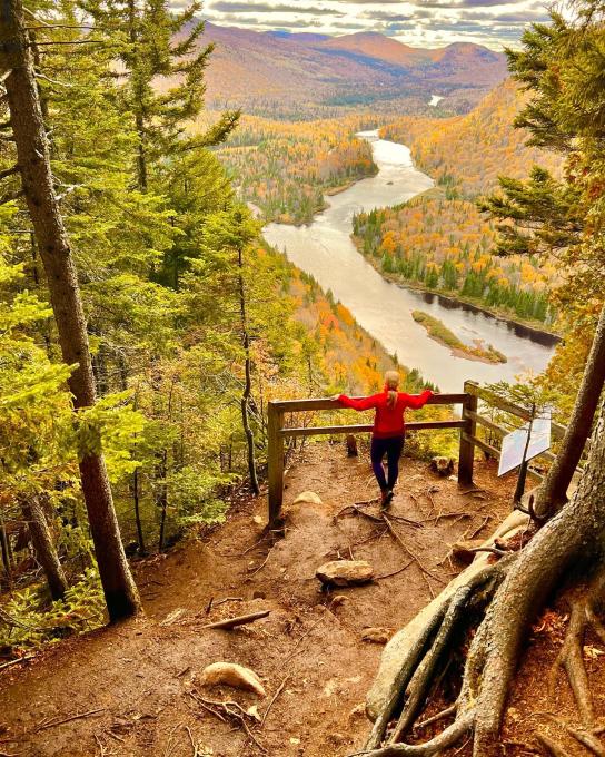 Randonnée d'automne auParc national de la Jacques-Cartier 