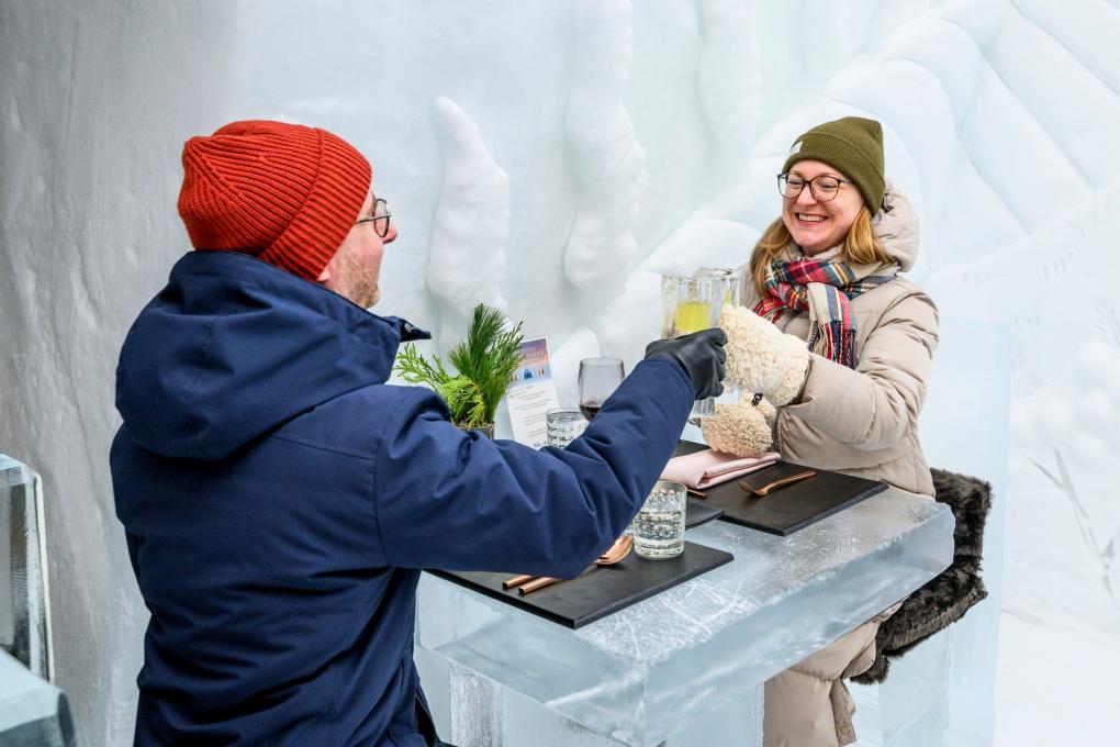 Restaurant in Hôtel de Glace