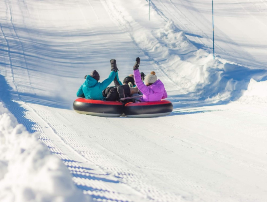 Les Glissades Tewkesbury - descente