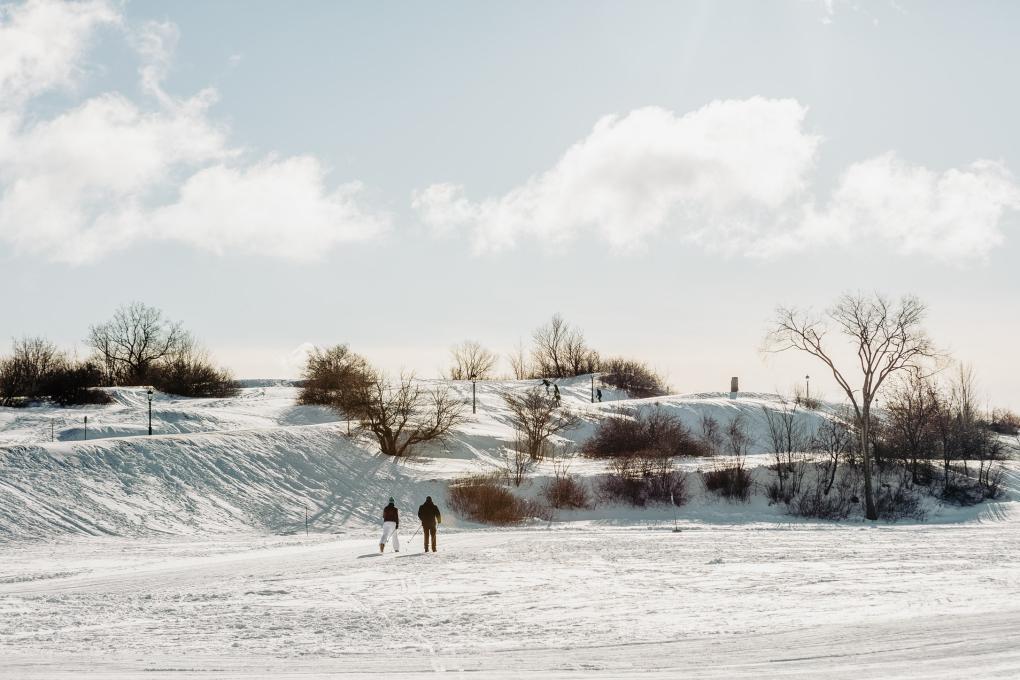 Plaines d'Abraham - Ski de fond