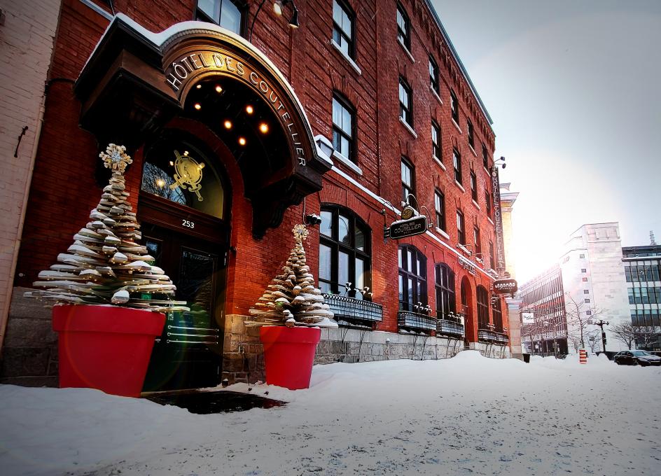 Hôtel des Coutellier - Façade hiver