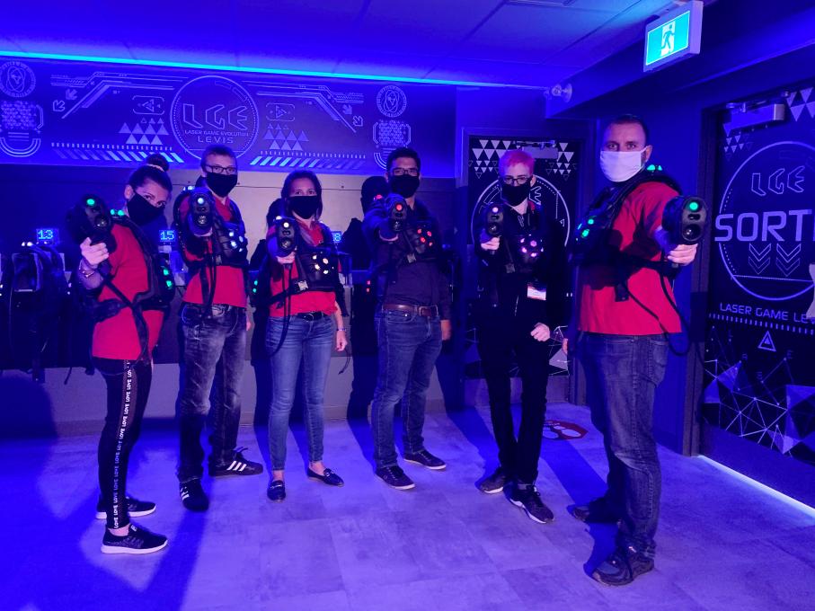 Laser Game Evolution - Sainte-Foy - team laser game