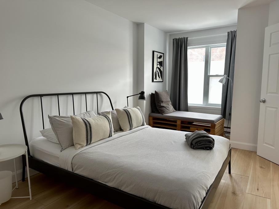 Le 315b et Le Boho Appartements/ Locations Vieux Limoilou - chambre