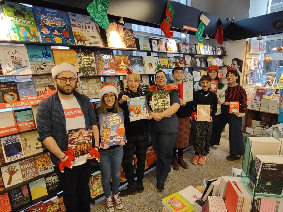 Librairie Pantoute - Toute l'équipe vous souhaite joyeux Noël !