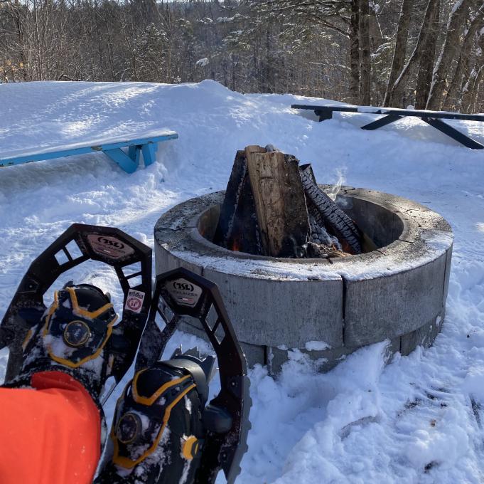 Centre de plein air Le Saisonnier - Forfait familial, feu