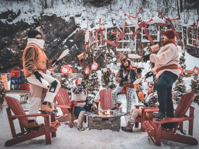 Le Petit-Champlain pendant le Carnaval