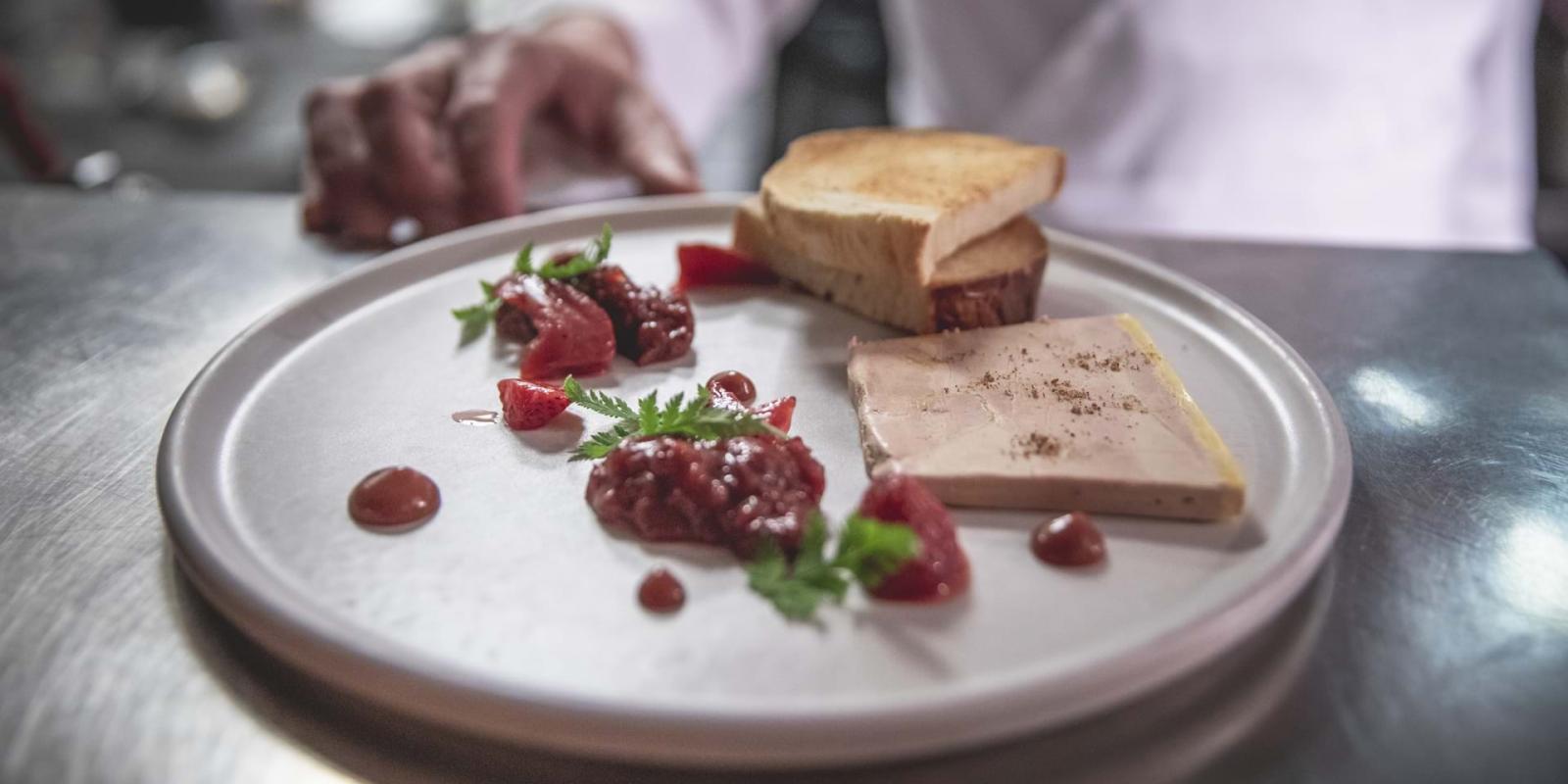 Assiette du restaurant Chez Boulay bistro Boréal