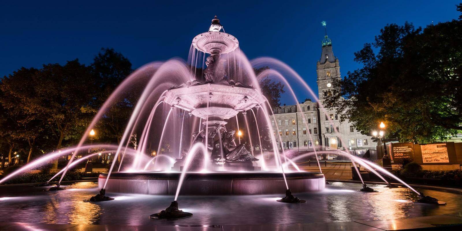 Most Beautiful Fountains | Visit Québec City