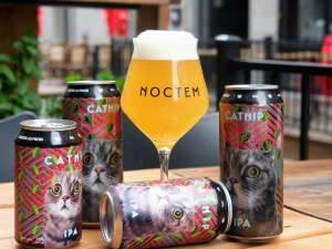 Noctem Artisans Brasseurs - Catnip-Cans-Glass