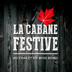 Logo - Au Chalet en Bois Rond - La Cabane Festive