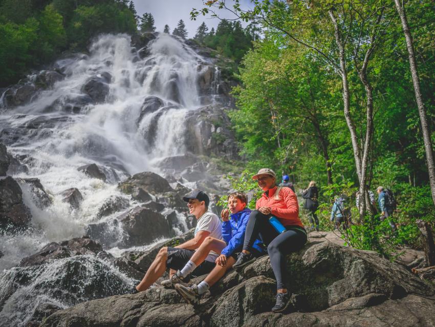 Chute Delaney dans la Vallée Bras-du-Nord