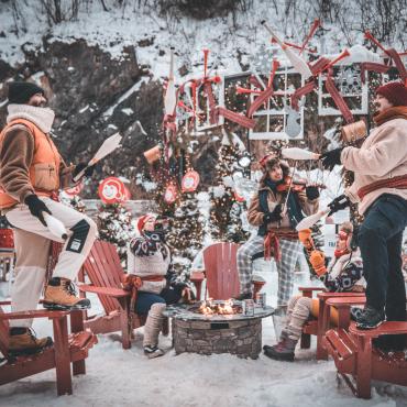 Le Petit-Champlain pendant le Carnaval