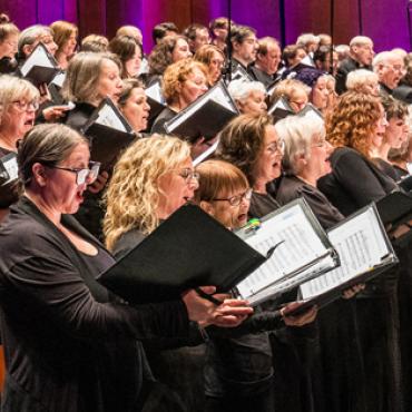 Prestation du Chœur de l’Orchestre symphonique de Québec 